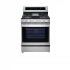 LG 5.8 CU FT SMART WI-FI CONVECTION INSTAVIEW GAS STOVE WITH AIR FRYER LRGL5825F 1