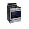 LG 5.8 CU FT SMART WI-FI CONVECTION INSTAVIEW GAS STOVE WITH AIR FRYER LRGL5825F 2