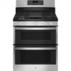 GE® 30 FREE-STANDING GAS DOUBLE OVEN CONVECTION RANGE 5 BURNER STOVE 1